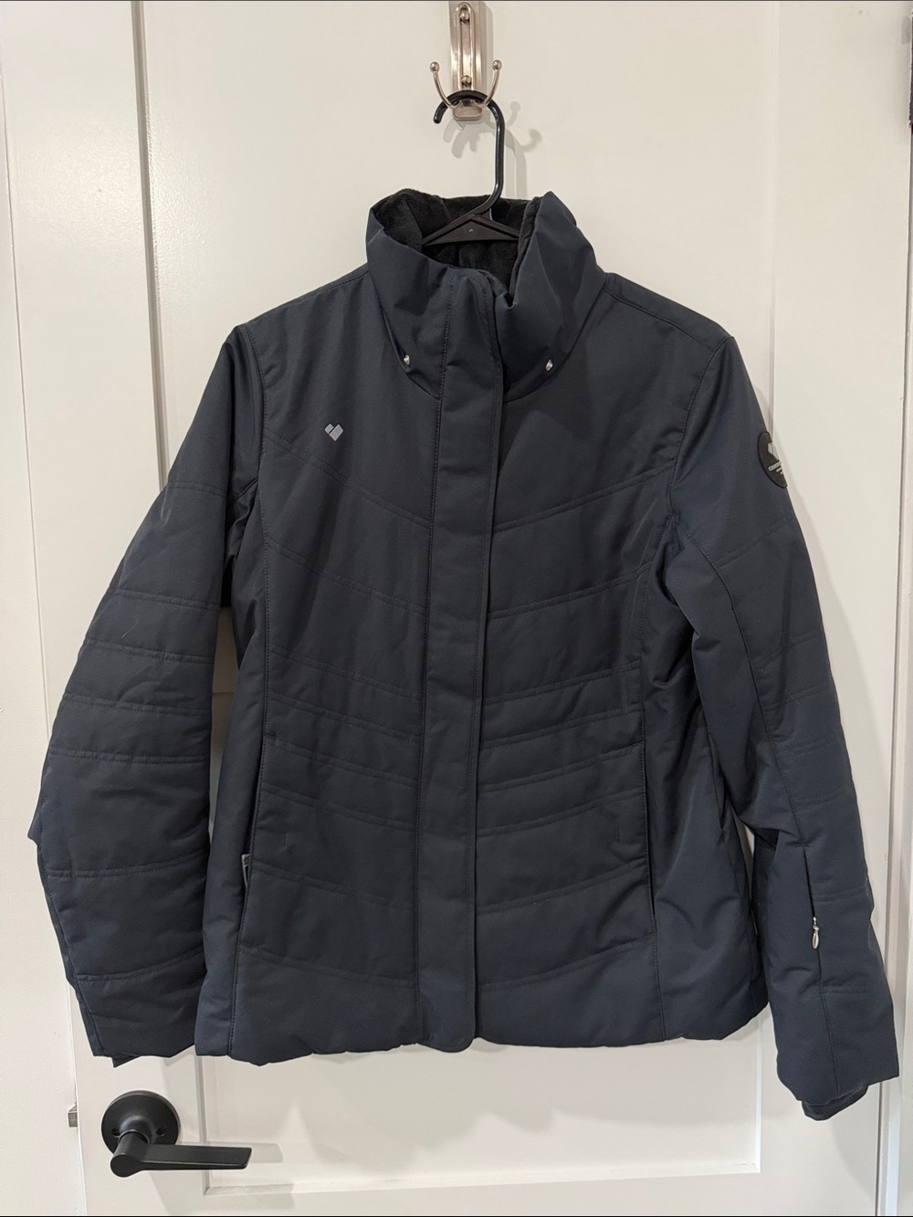 Obermeyer Women's Dark Navy Insulated Ski Jacket | Size 6